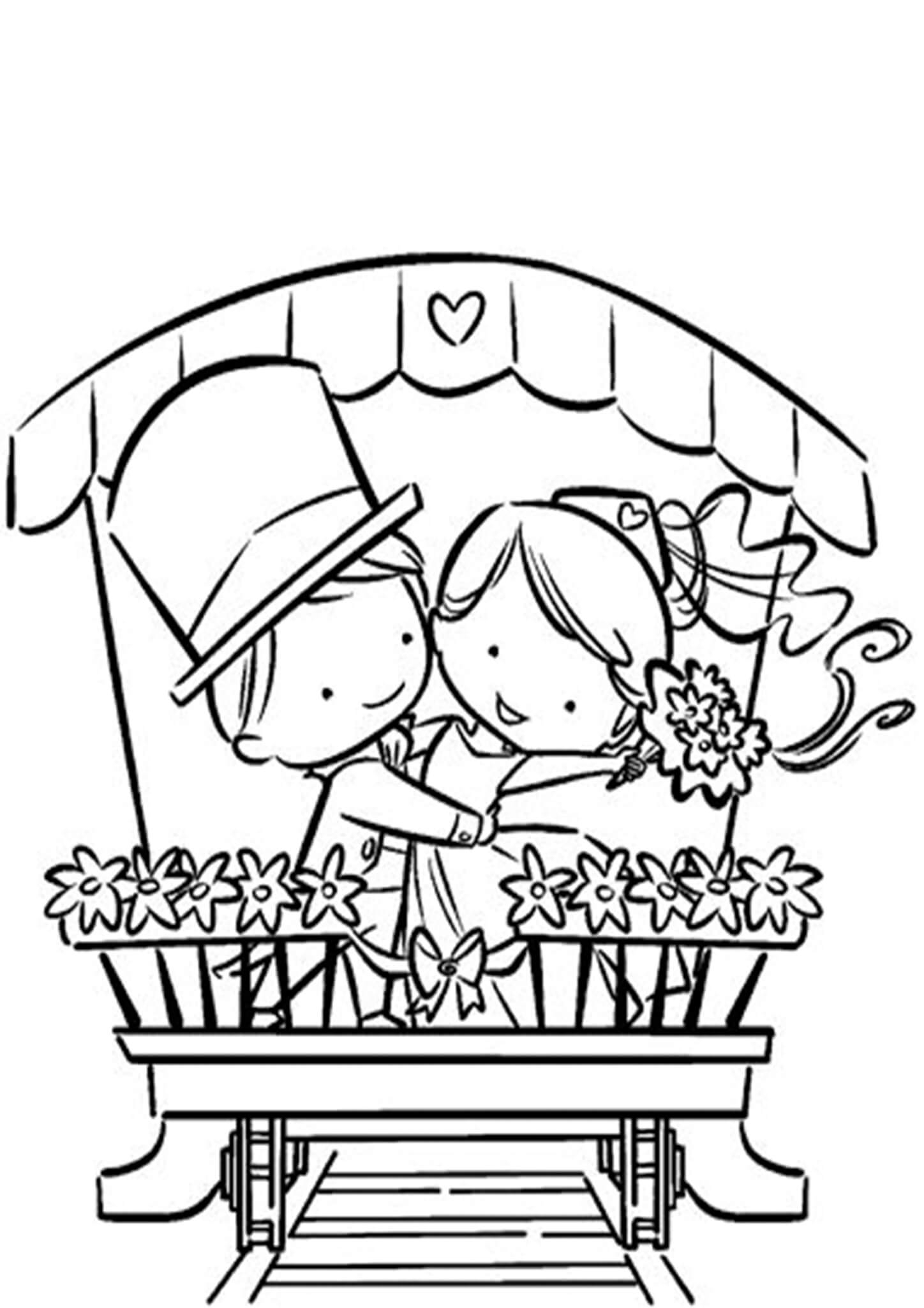 Wedding Coloring Pages Printable Wedding Coloring Pages Printable
