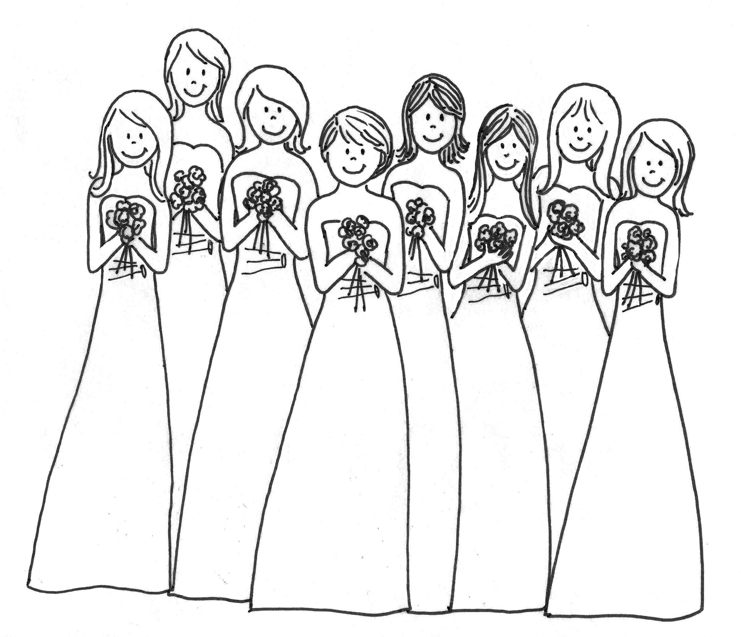 Printable Wedding Coloring Book Pages Printable Wedding Coloring Book Pages