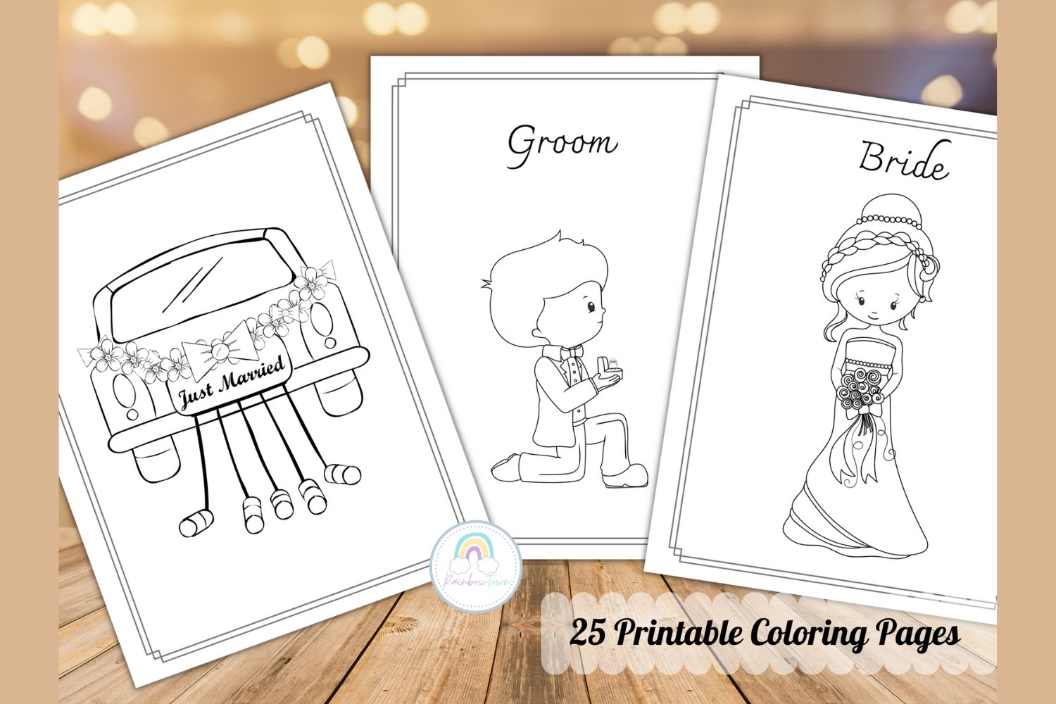 Wedding Printable Coloring Pages Wedding Printable Coloring Pages