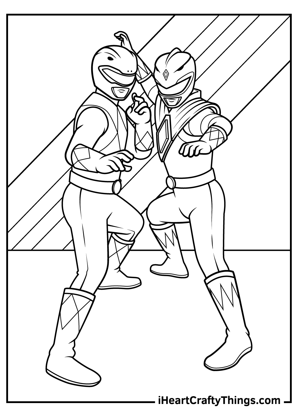 Wer Rangers Coloring Pages