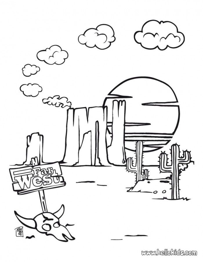 Western Coloring Pages For Kids Coloring Home Western Coloring Pages For Kids Coloring Home