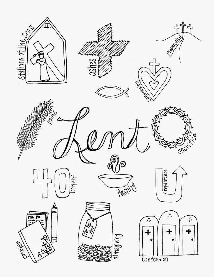What Lent Looks Like Free Printable With The Signs And Symbols Of The What Lent Looks Like Free Printable With The Signs And Symbols Of The
