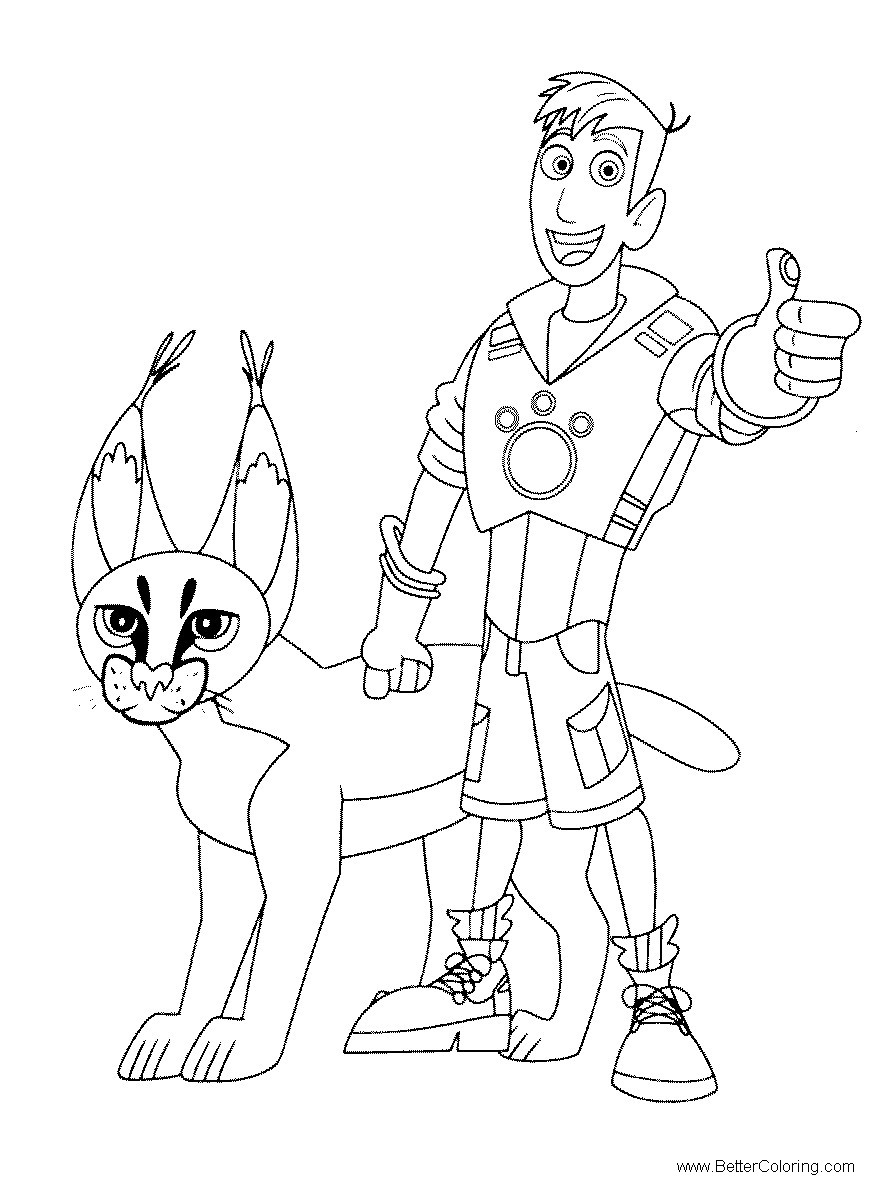 Wild Kratts Coloring Pages With Panther Free Printable Coloring Pages Wild Kratts Coloring Pages With Panther Free Printable Coloring Pages