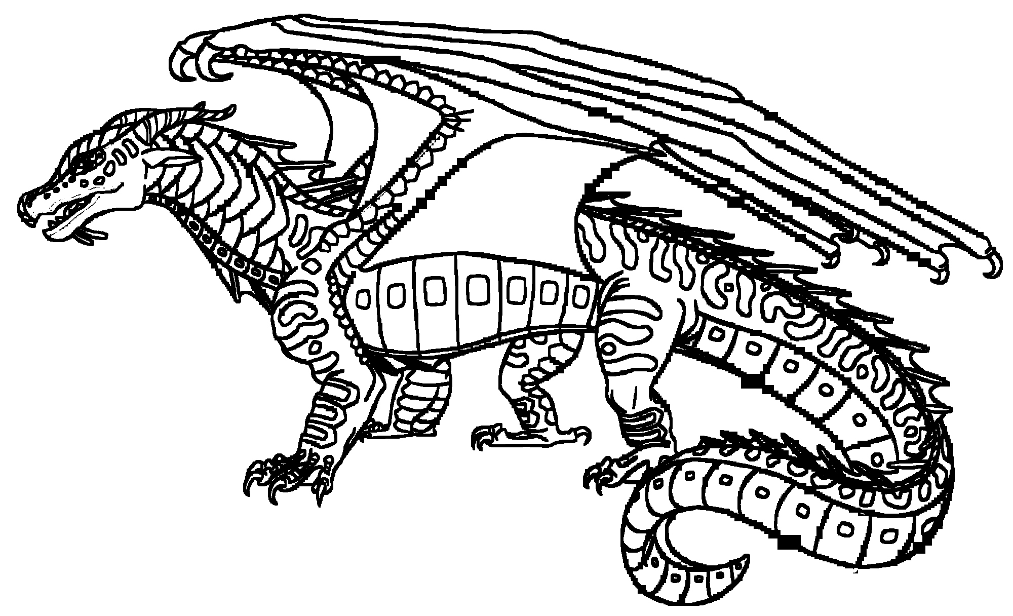 Free Printable Wings Of Fire Coloring Pages Free Printable Wings Of Fire Coloring Pages