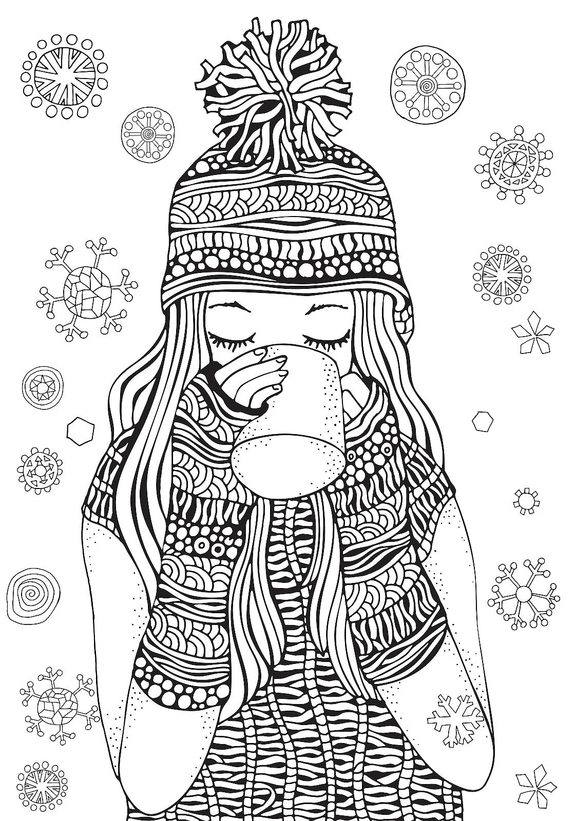 Winter Coloring Pages Coloring Winter Coloring Pages Coloring