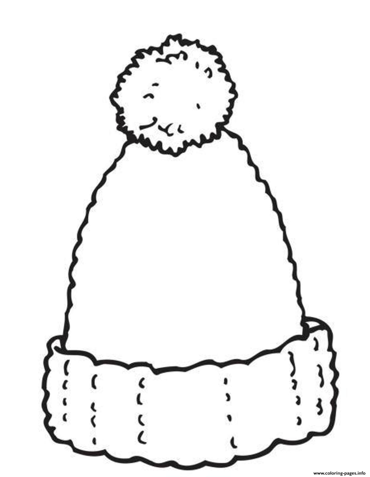 Winter Hat Coloring Sheet Coloring Pages Winter Hat Coloring Sheet Coloring Pages