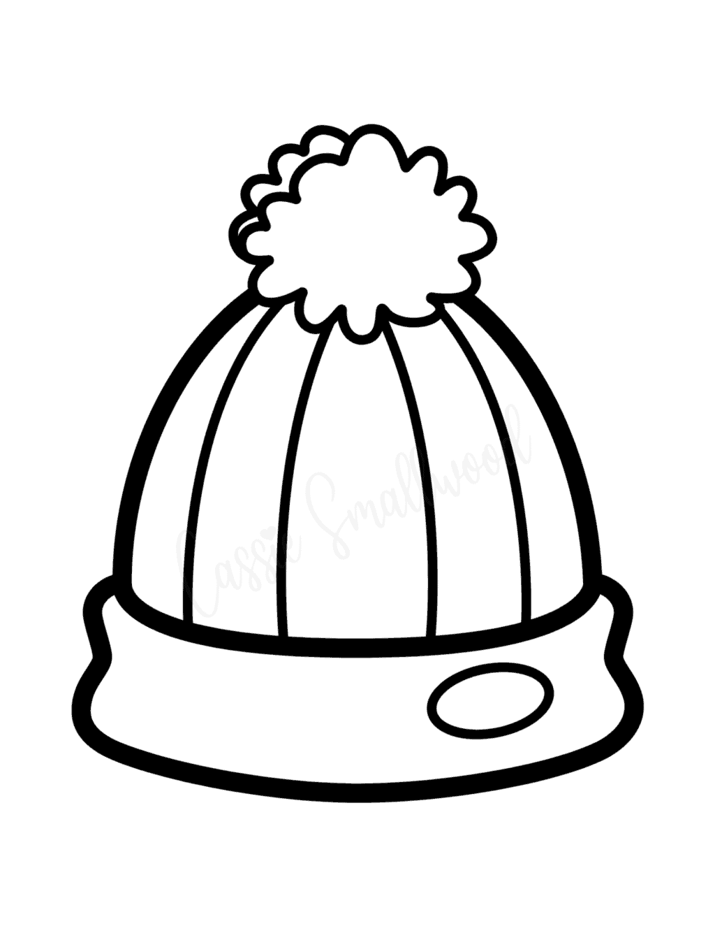 Winter Hat Printable Coloring Page Printable Free Templates Winter Hat Printable Coloring Page Printable Free Templates