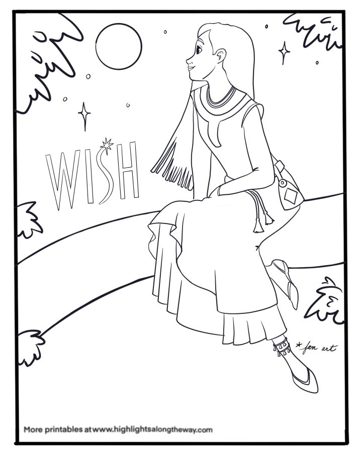 Wish Printable Coloring Pages Wish Printable Coloring Pages