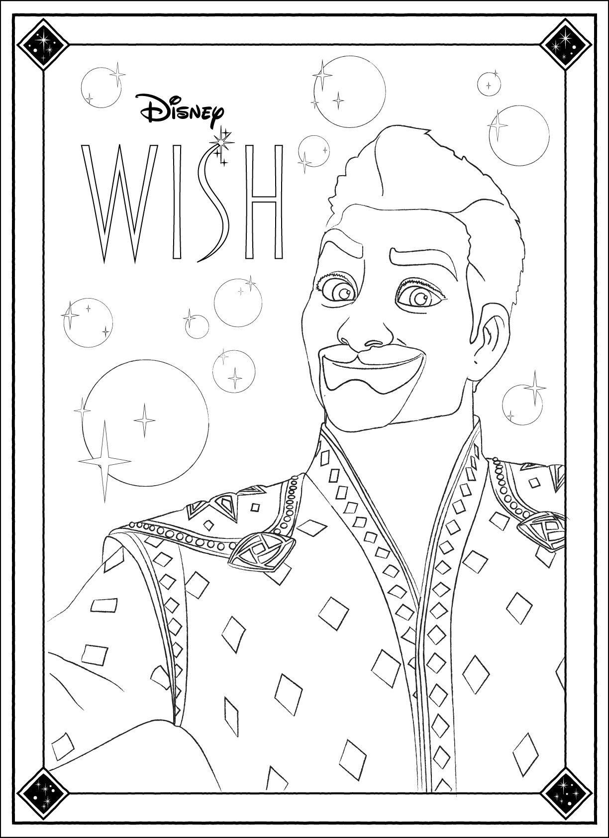 WISH Coloring Pages Highlights Along The Way WISH Coloring Pages Highlights Along The Way