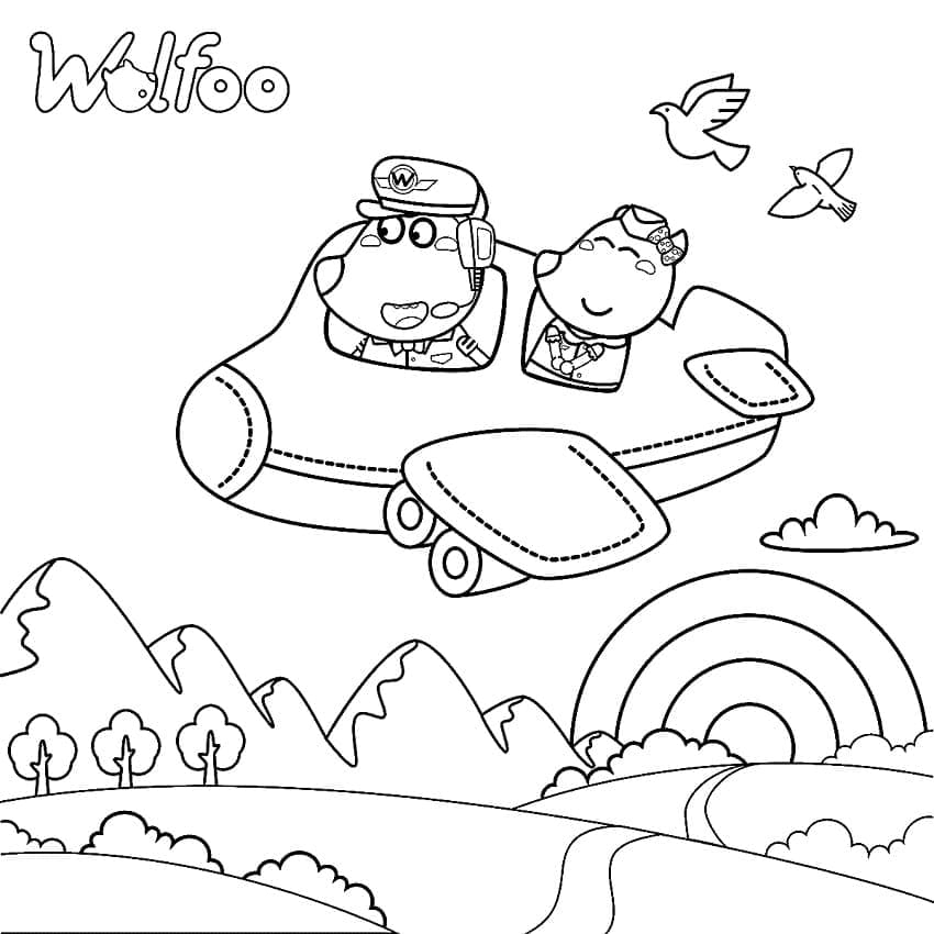 Wolfoo U Akta Boyama Sayfas Boyama Online Wolfoo U Akta Boyama Sayfas Boyama Online