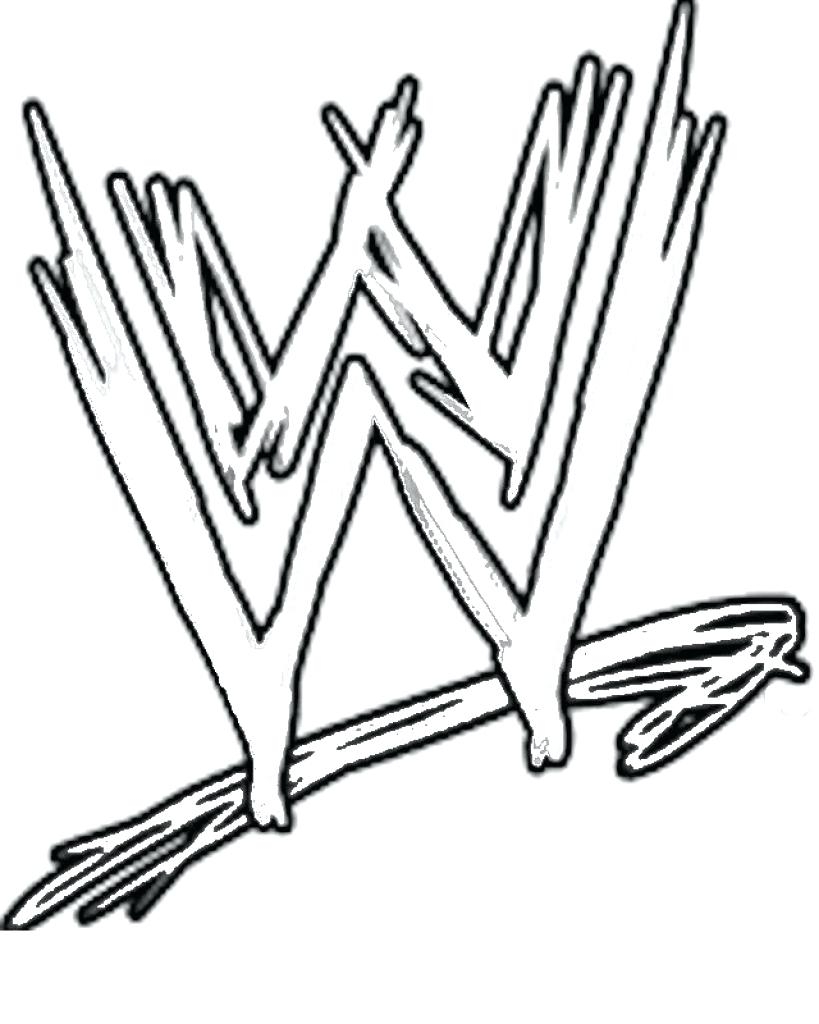 Wwe Coloring Pages Printable Wwe Coloring Pages Printable