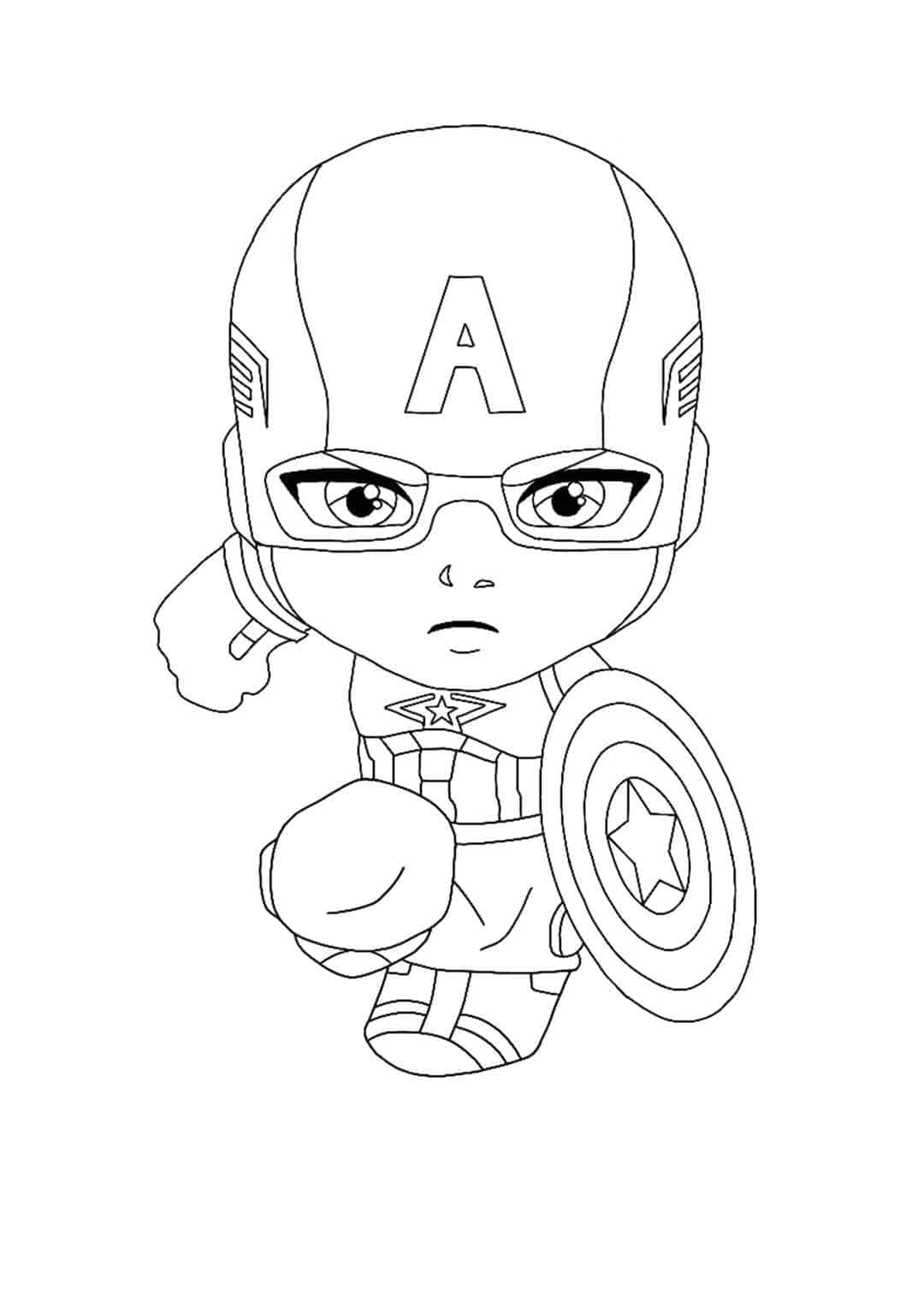 Young Captain America Coloring Pages 2 Free Printable Coloring Sheets Young Captain America Coloring Pages 2 Free Printable Coloring Sheets
