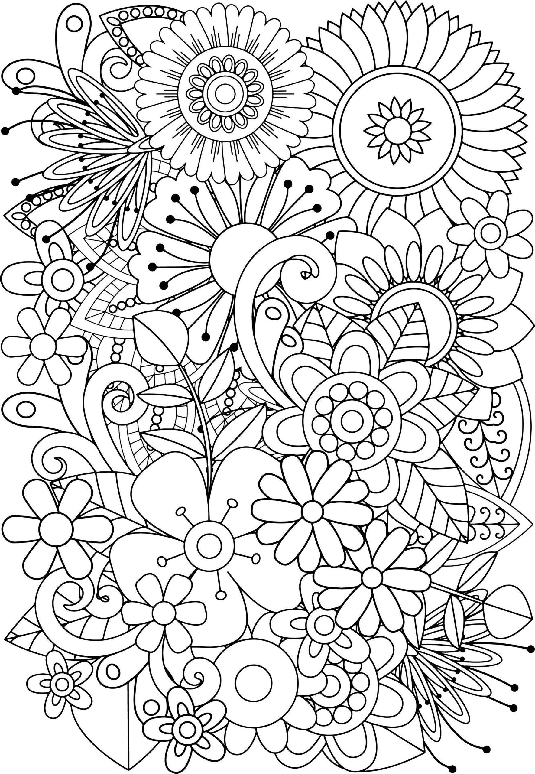 Printable Stress Relieving Coloring Pages Printable Stress Relieving Coloring Pages
