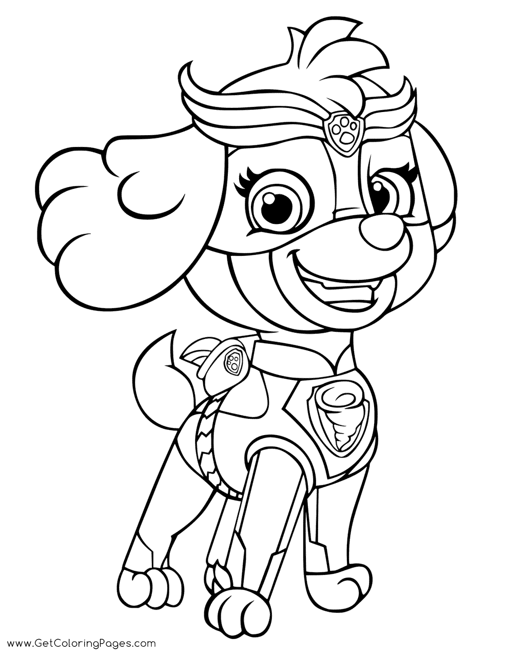 Zuma From Paw Patrol Mighty Pups Coloring Page Free Printable Zuma From Paw Patrol Mighty Pups Coloring Page Free Printable